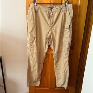 5.11 Tactical Tan Cargo Pants with Relaxed Fit
